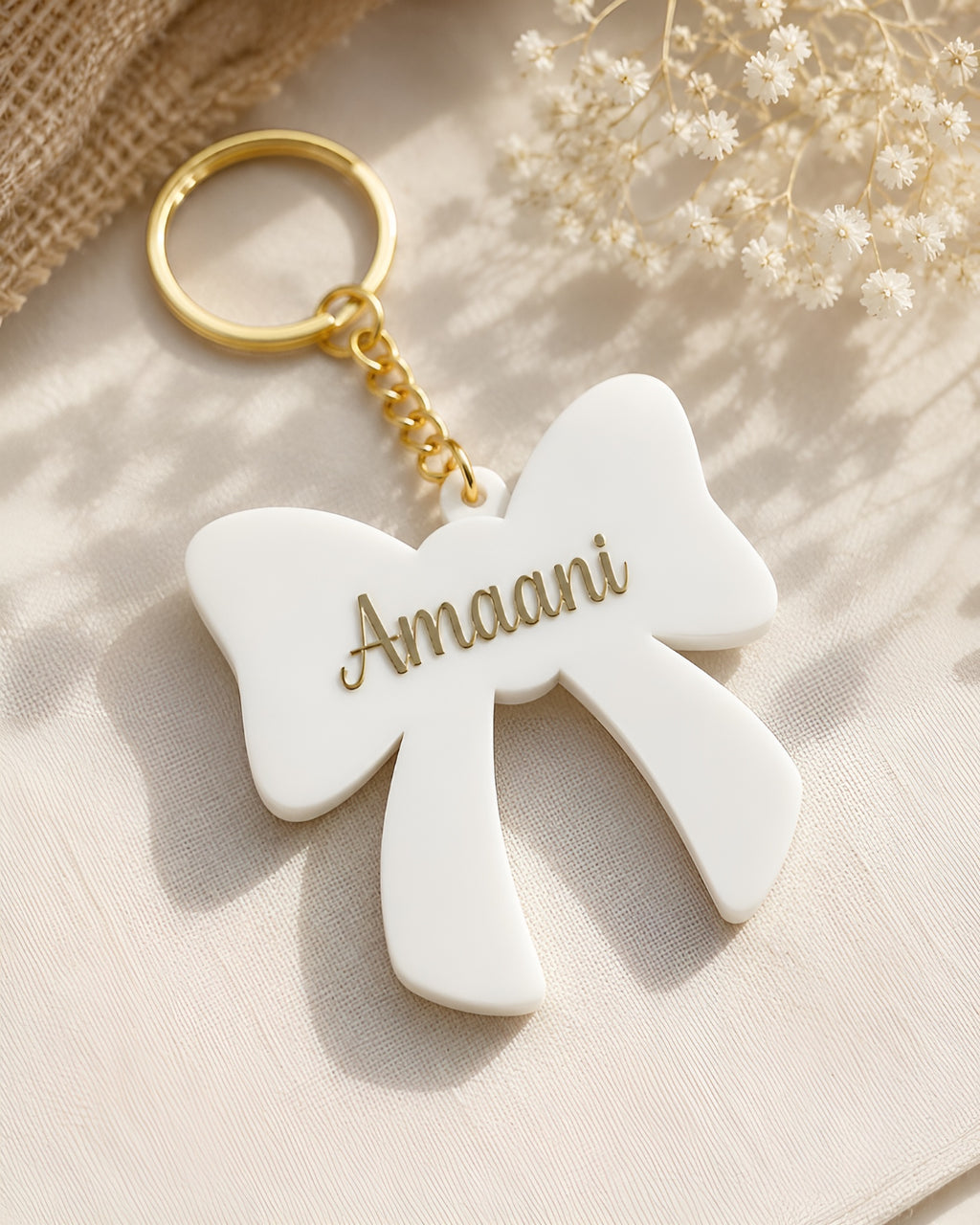 Pookie keychain -Bow style 🎀